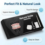 Comfort Fit Full Mouth Denture Set with Cleaning Kit