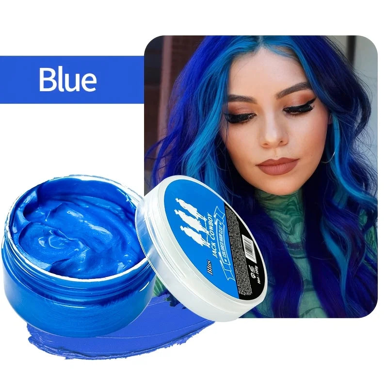 Temporary Washable Hair Color Styling Wax