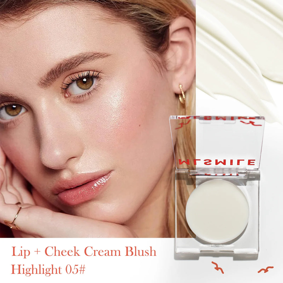 Luminous Cream Blush for Lips and Cheeks