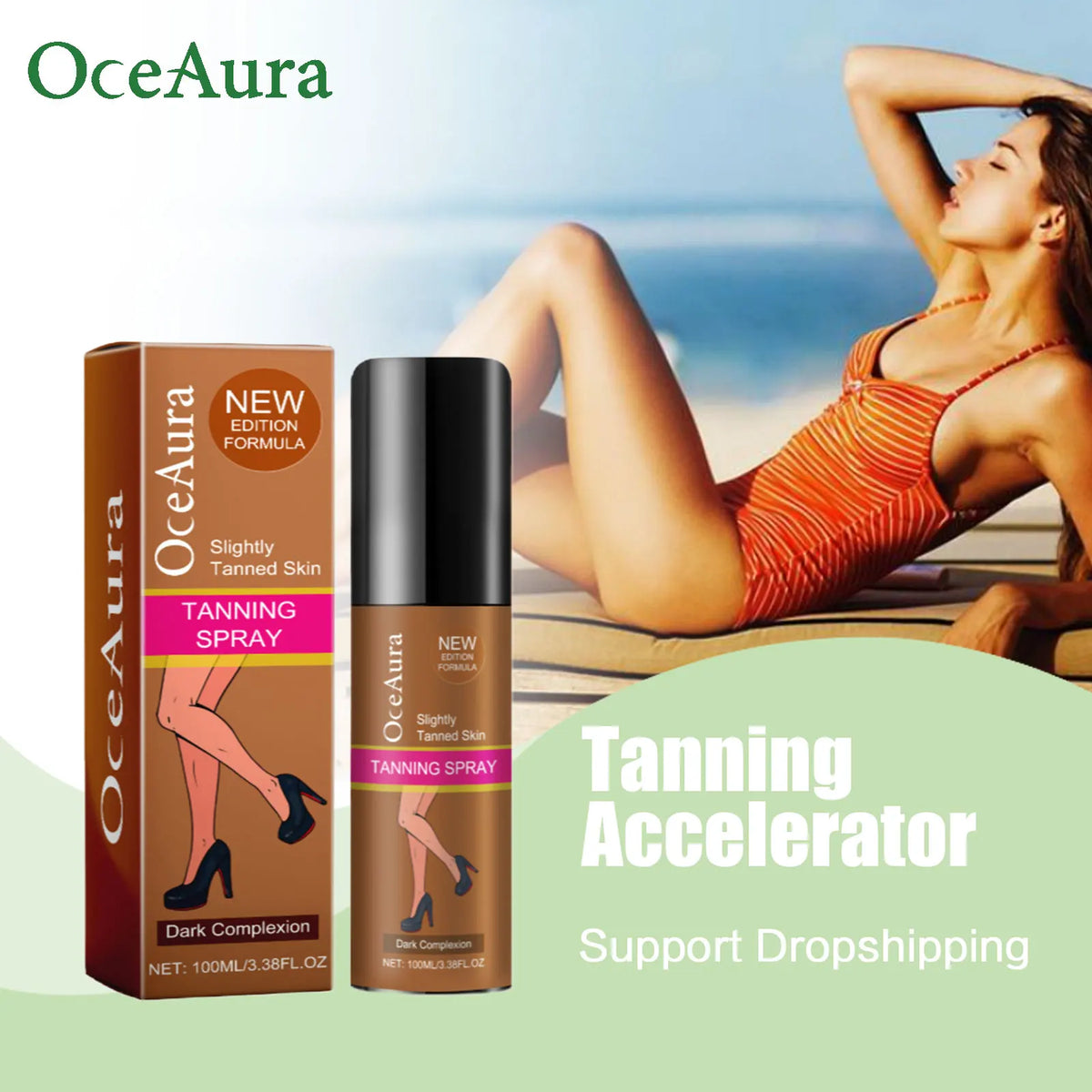 Sunless Self-Tanning Body Spray