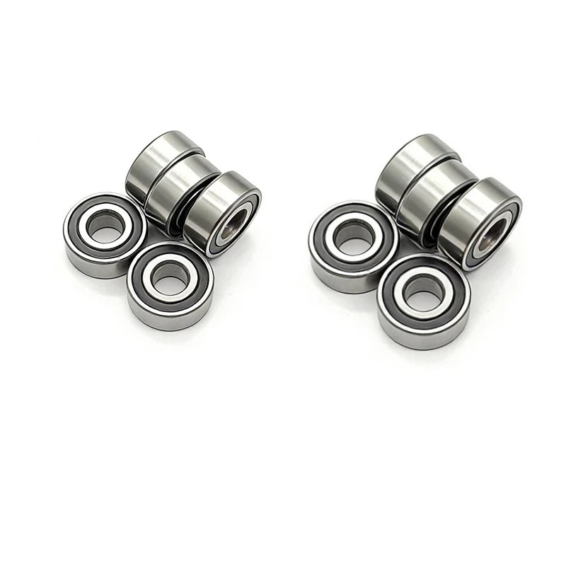 10pc Precision Miniature Deep Groove Ball Bearings 8x12x3.5mm
