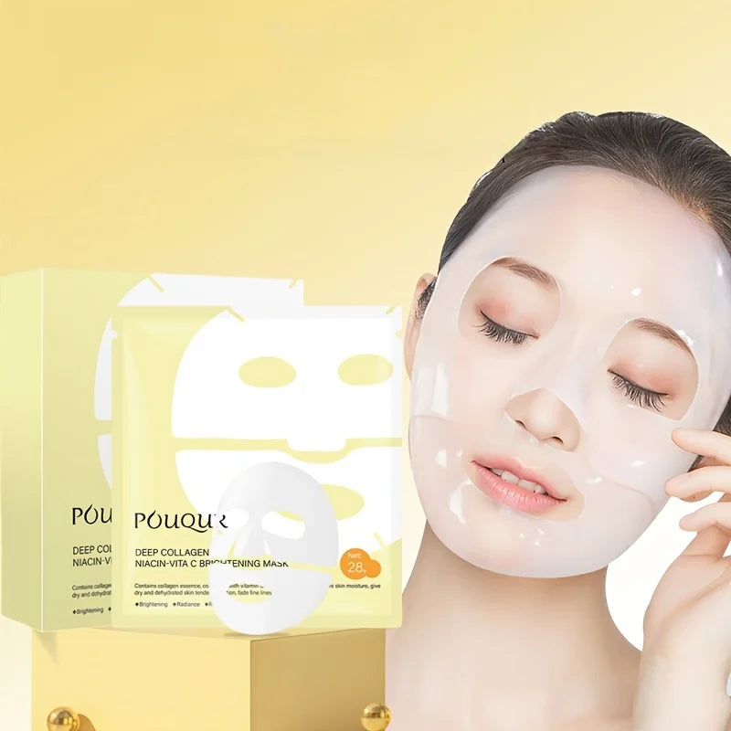 Collagen and Vitamin C Brightening Face Mask