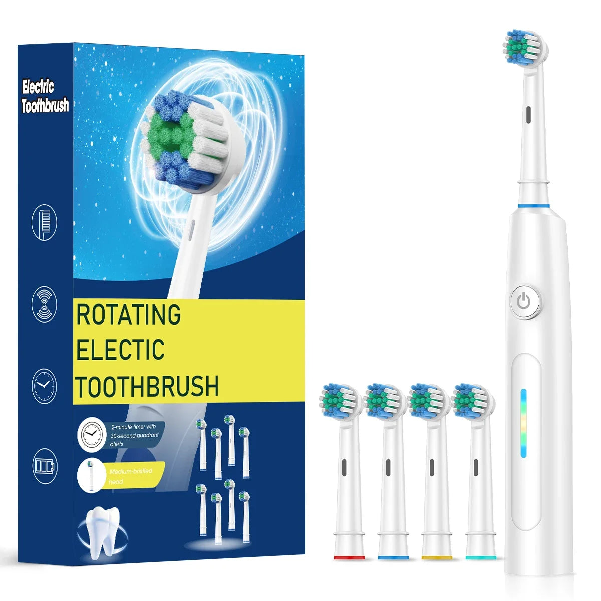 3D Rotating Electric Toothbrush for Deep Cleaning - 13