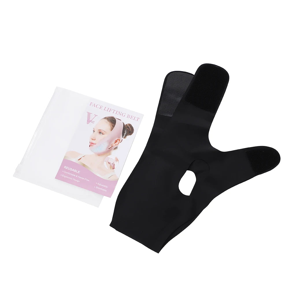 Hot and Cold V-Line Facial Lifting and Recovery Bandage - 15