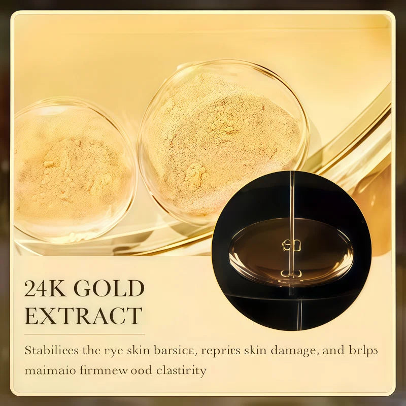 24K Gold Hyaluronic Acid Eye Cream for Dark Circles and Firming