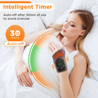 Heated Vibrating Wrist Support Wrap for Pain Relief