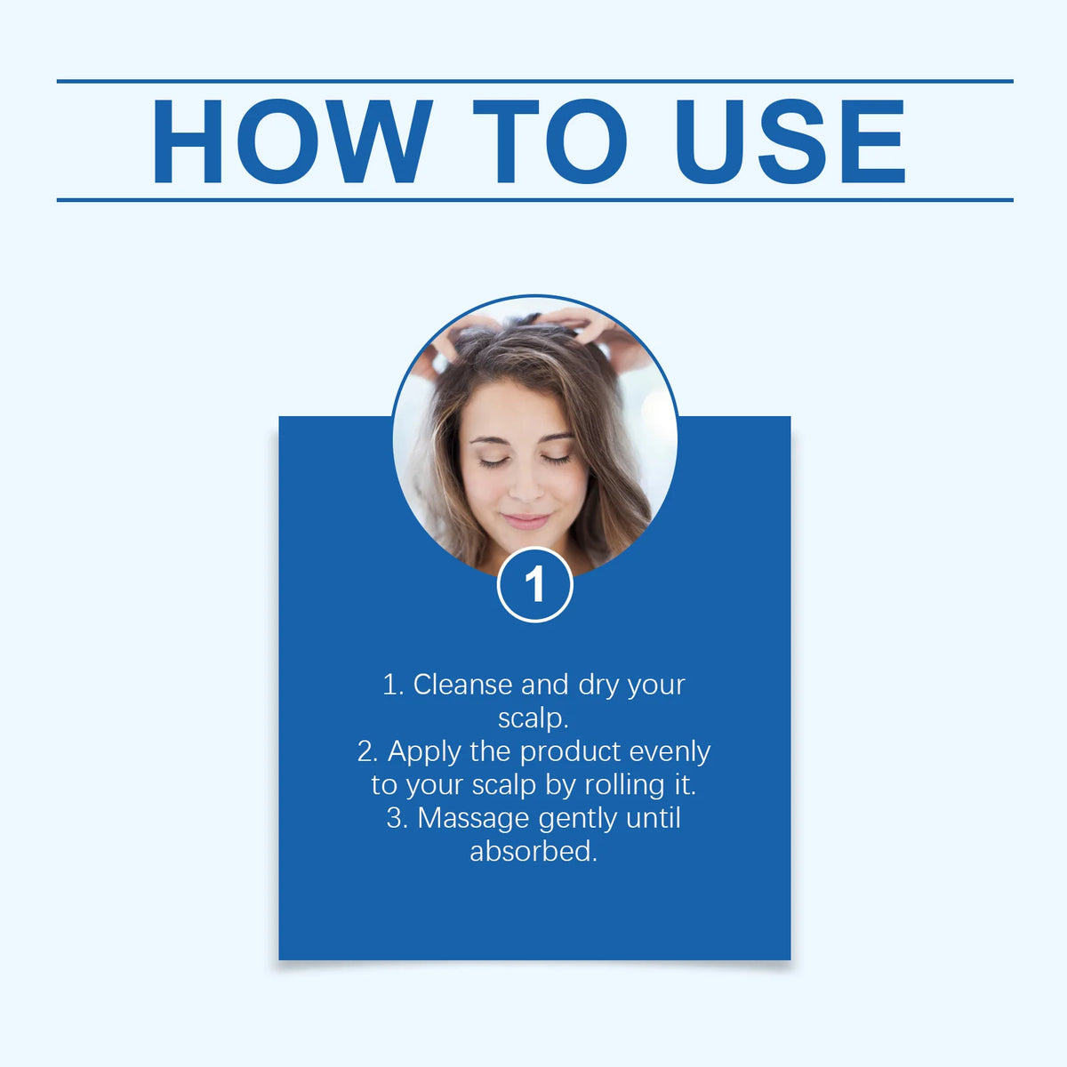 Rosemary Hair Growth Serum Roller for Thinning Hair