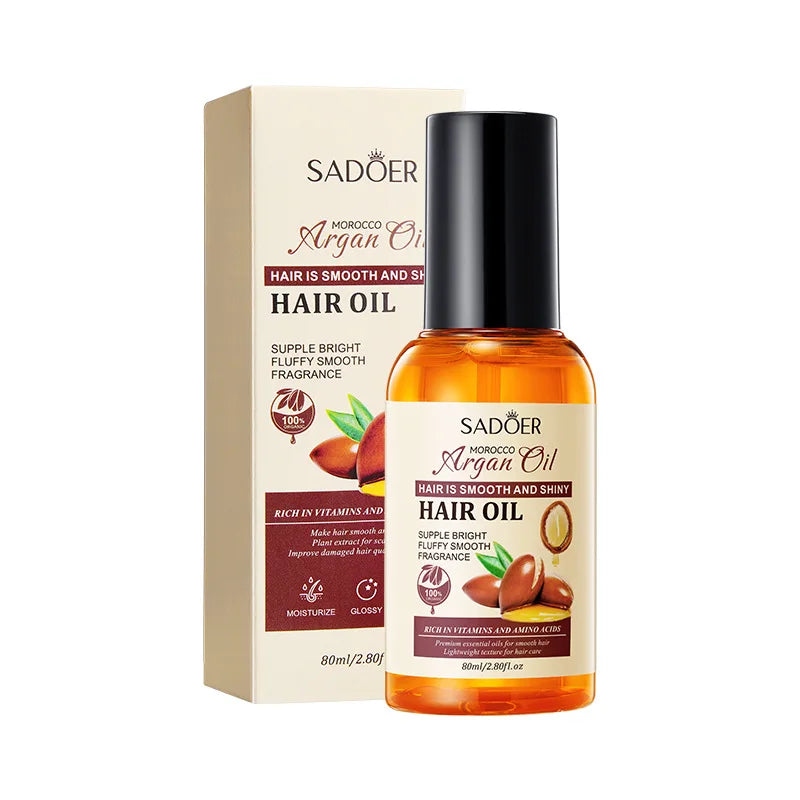 Moroccan Argan Oil Hair Treatment for Dry and Frizzy Hair