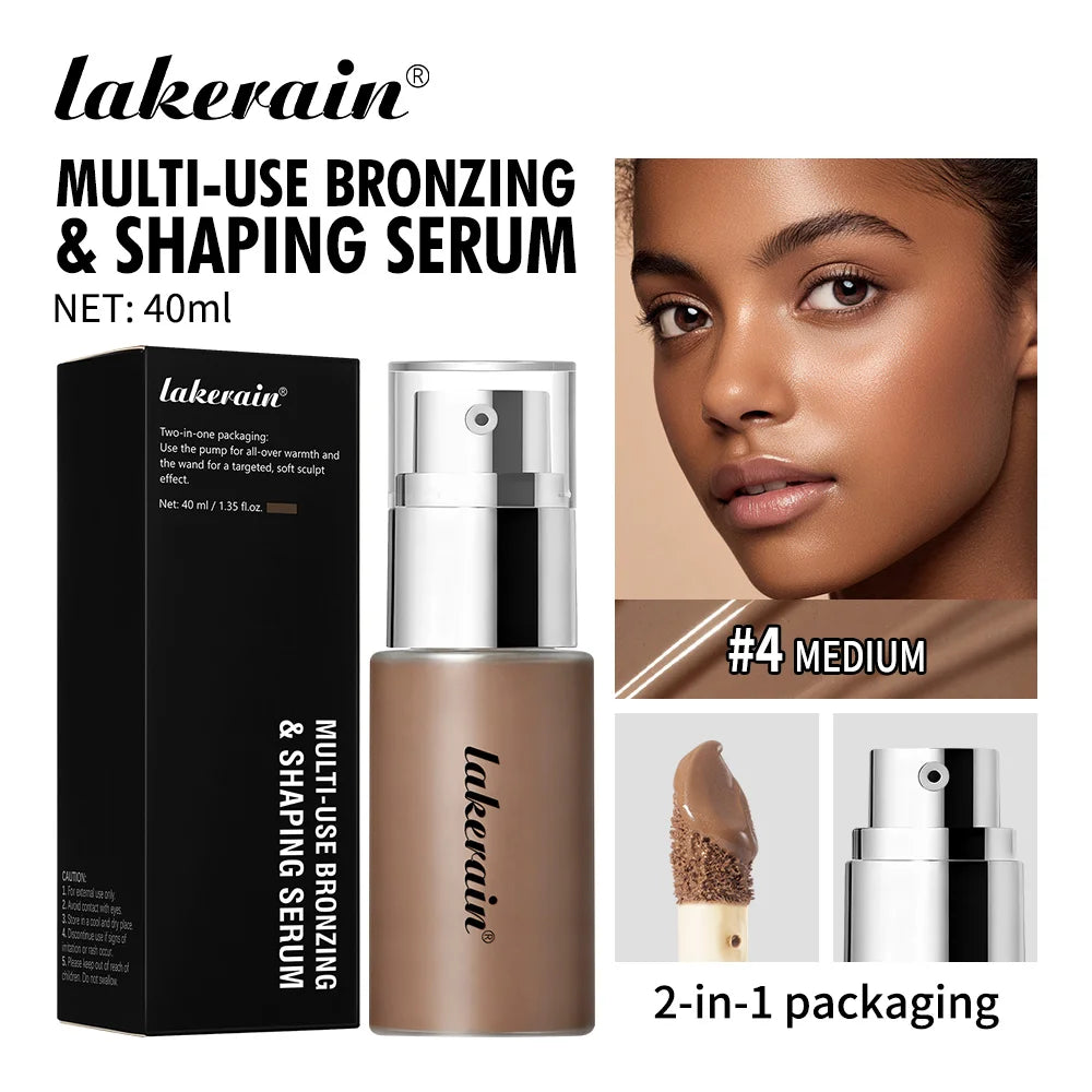 Multi-Use Bronzing and Shaping Serum for Natural Glow