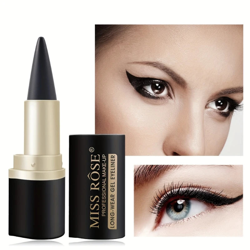 Matte Waterproof Smudge-Proof Kajal Eyeliner Balm - 3