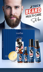 5-Piece Men's Grooming and Beard Care Set