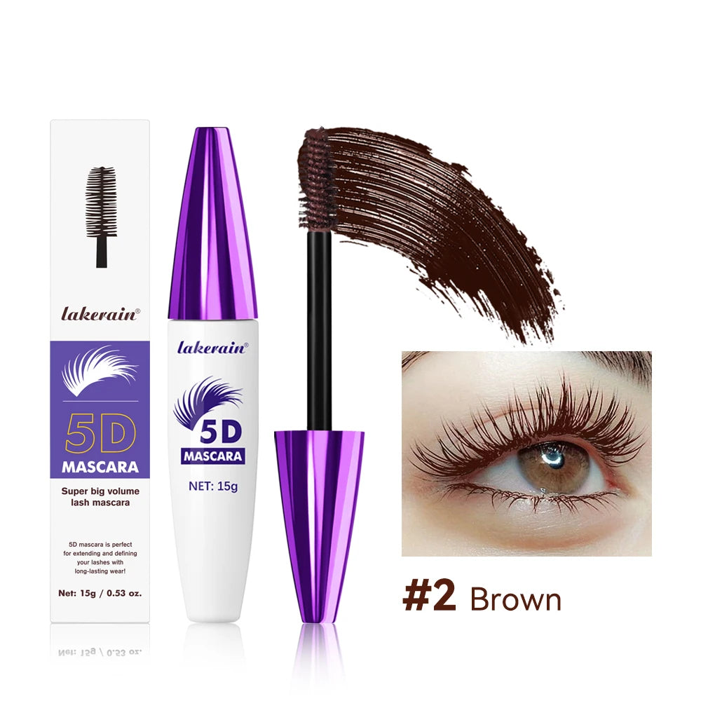 Waterproof 5D Lengthening and Volumizing Mascara