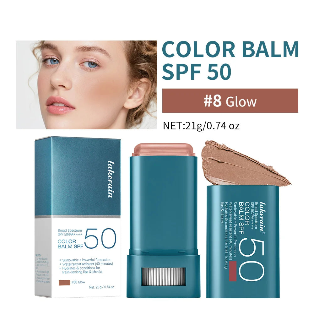 Hydrating SPF 50 Sunscreen Blush Balm Stick - 27