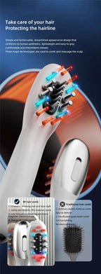 Electric EMS Scalp Massager and Hair Growth Comb