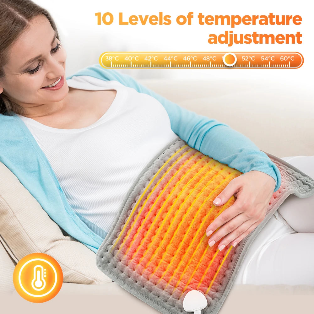 Electric Heating Pad for Pain Relief and Muscle Relaxation