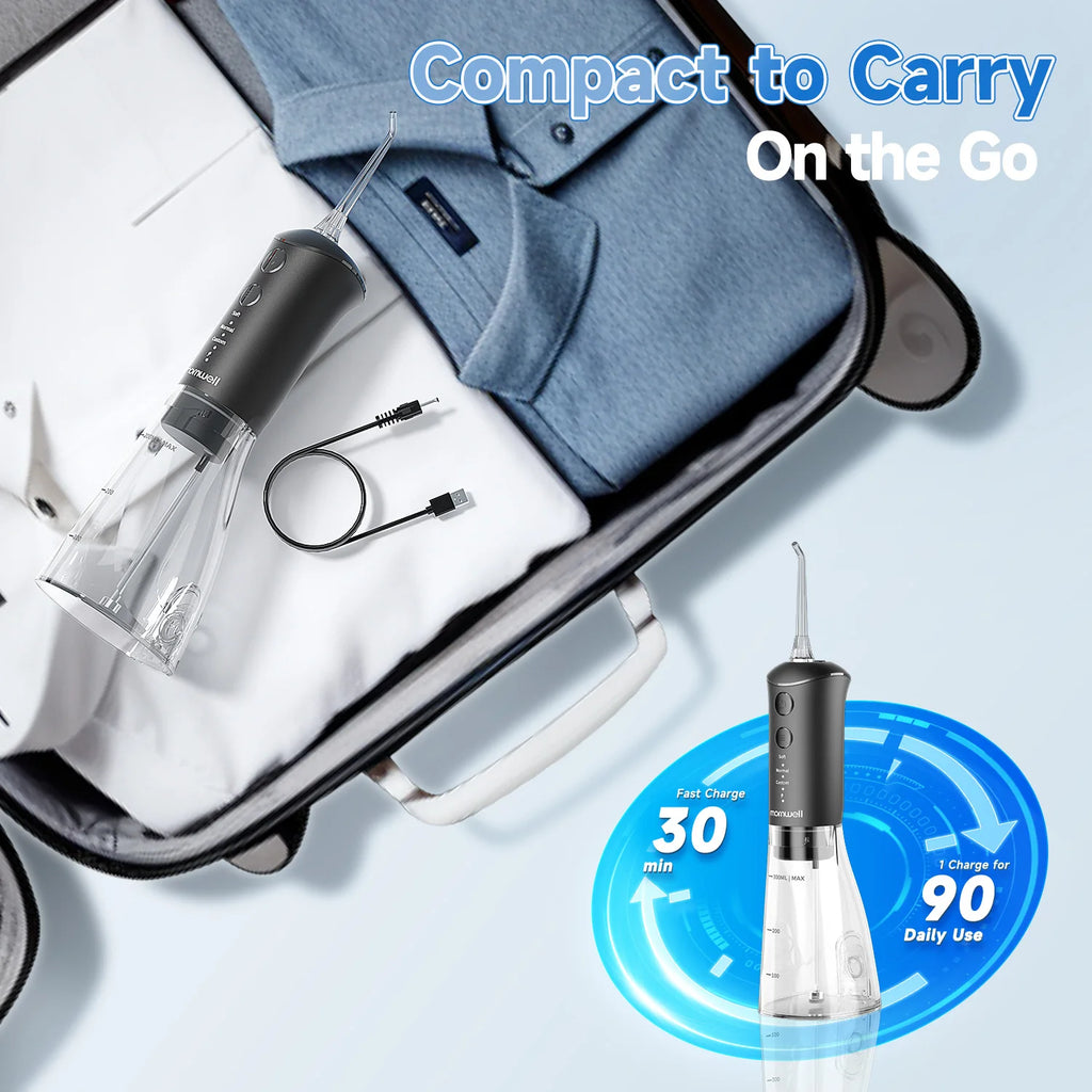 Professional Electric Toothbrush and Water Flosser Oral Care Kit
