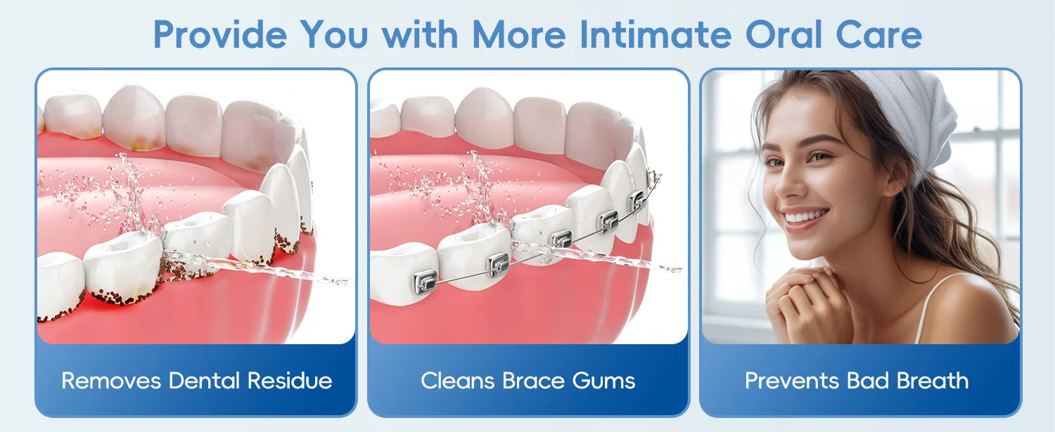 Portable Cordless Water Flosser for Teeth and Gums - 7