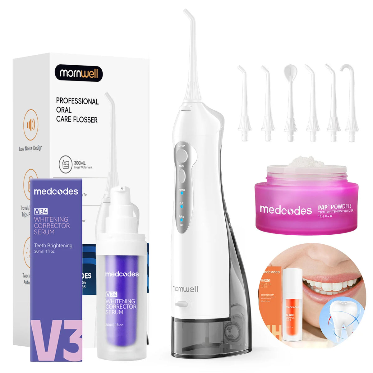 Portable Electric Water Flosser for Deep Teeth Cleaning