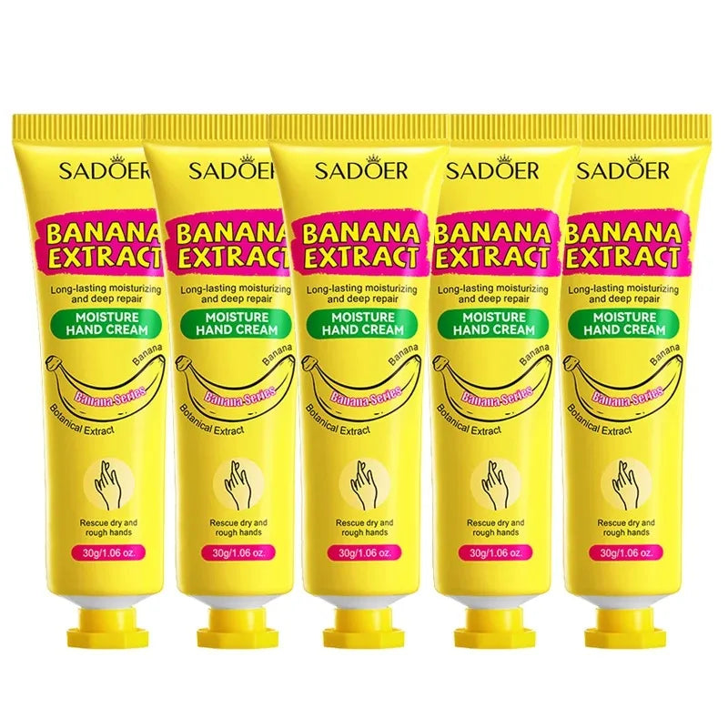 Banana Moisturizing Hand Cream Trio for Soft Dry Skin - 6
