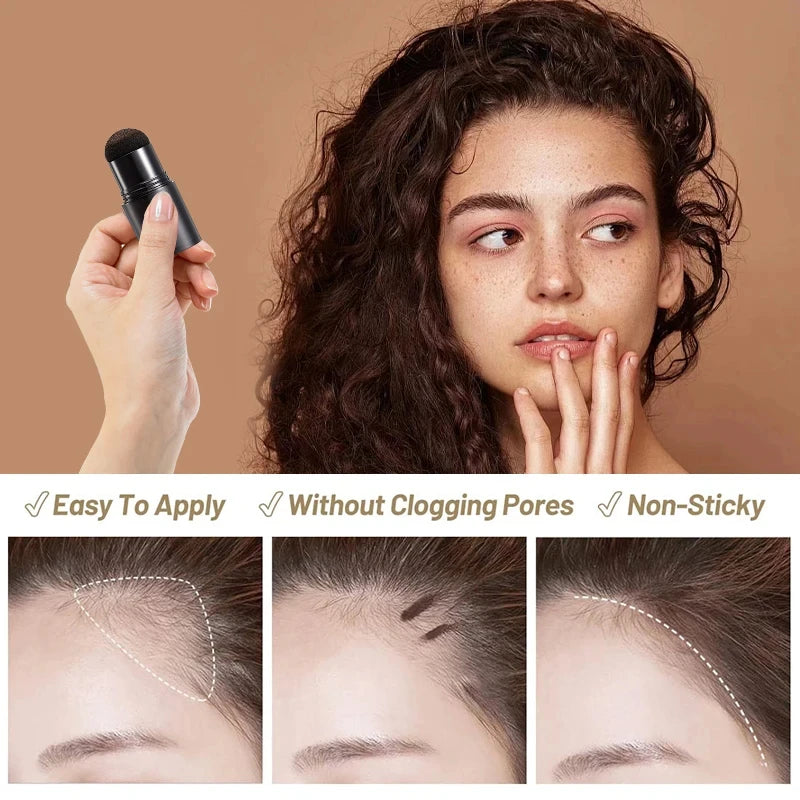 Waterproof Hairline Enhancer Shadow Powder Stick - 5