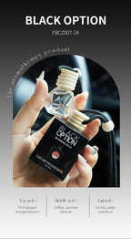 Hanging Glass Car Air Freshener Perfume Bottle