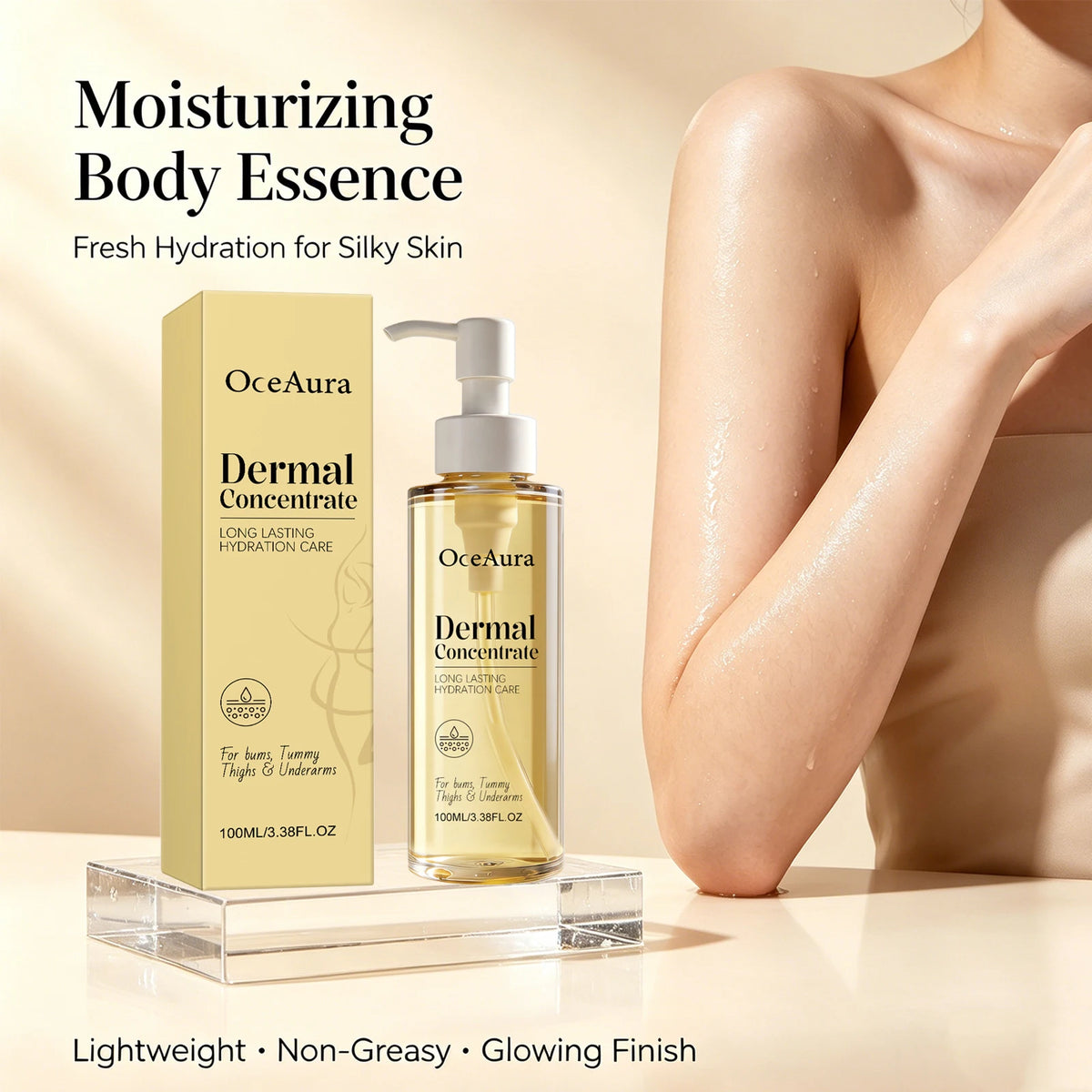 Brightening and Smoothing Body Moisturizing Serum