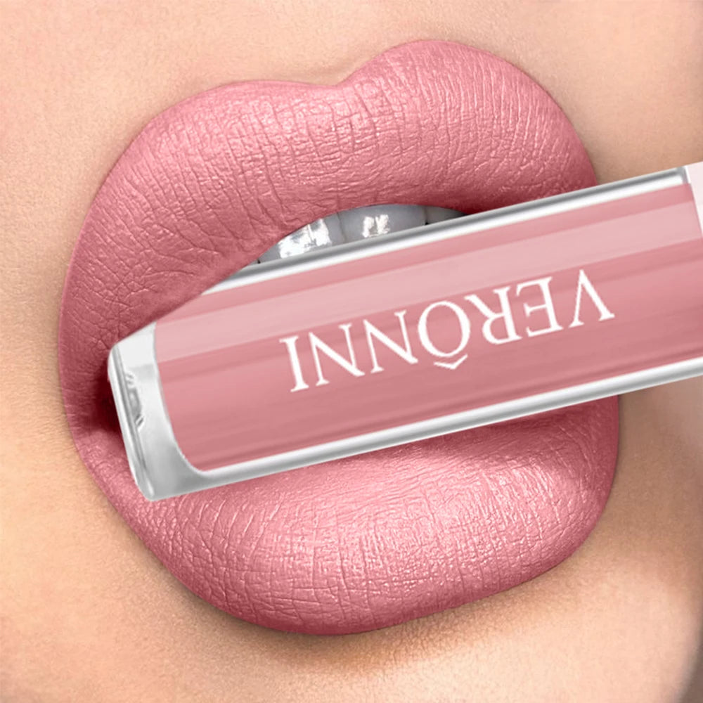 Long-Lasting Waterproof Matte Liquid Lipstick