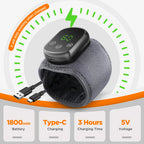 Heated Vibrating Wrist Support Wrap for Pain Relief