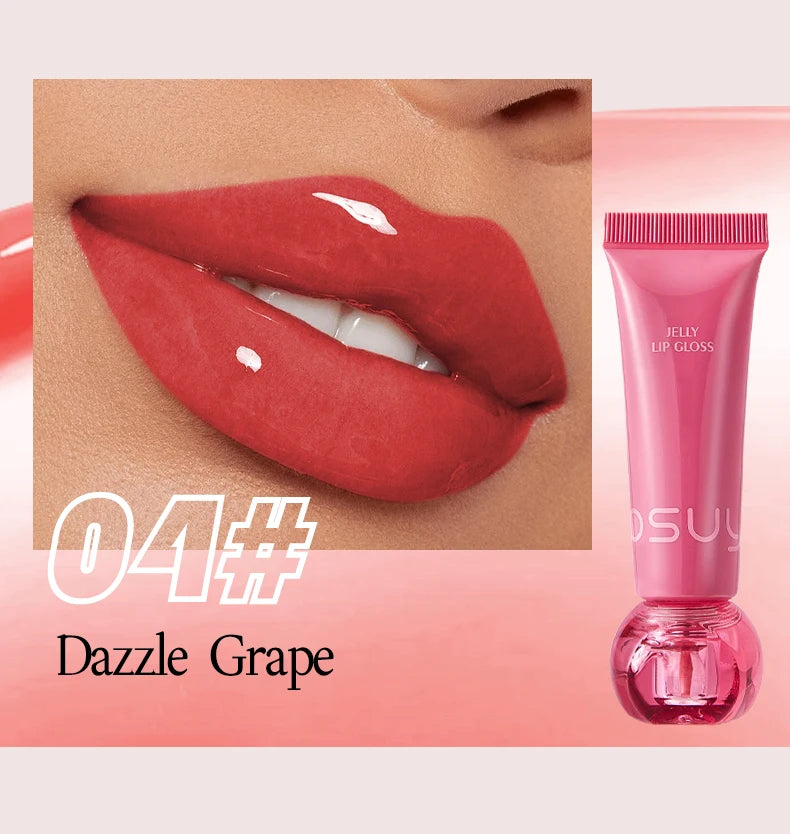 Long-Lasting Moisturizing Jelly Lip Gloss