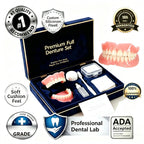 Comfortable Full Mouth Denture and Cleaning Care Kit