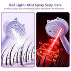 3-in-1 Hydrating Steam Hair Brush and Scalp Massager