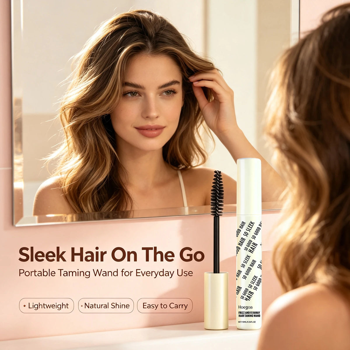 Anti-Frizz Hair Finishing Wand for Sleek Styles