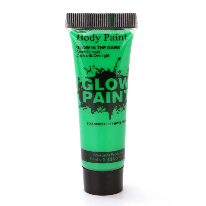 Neon UV Glow Face and Body Paint for Parties and Festivals