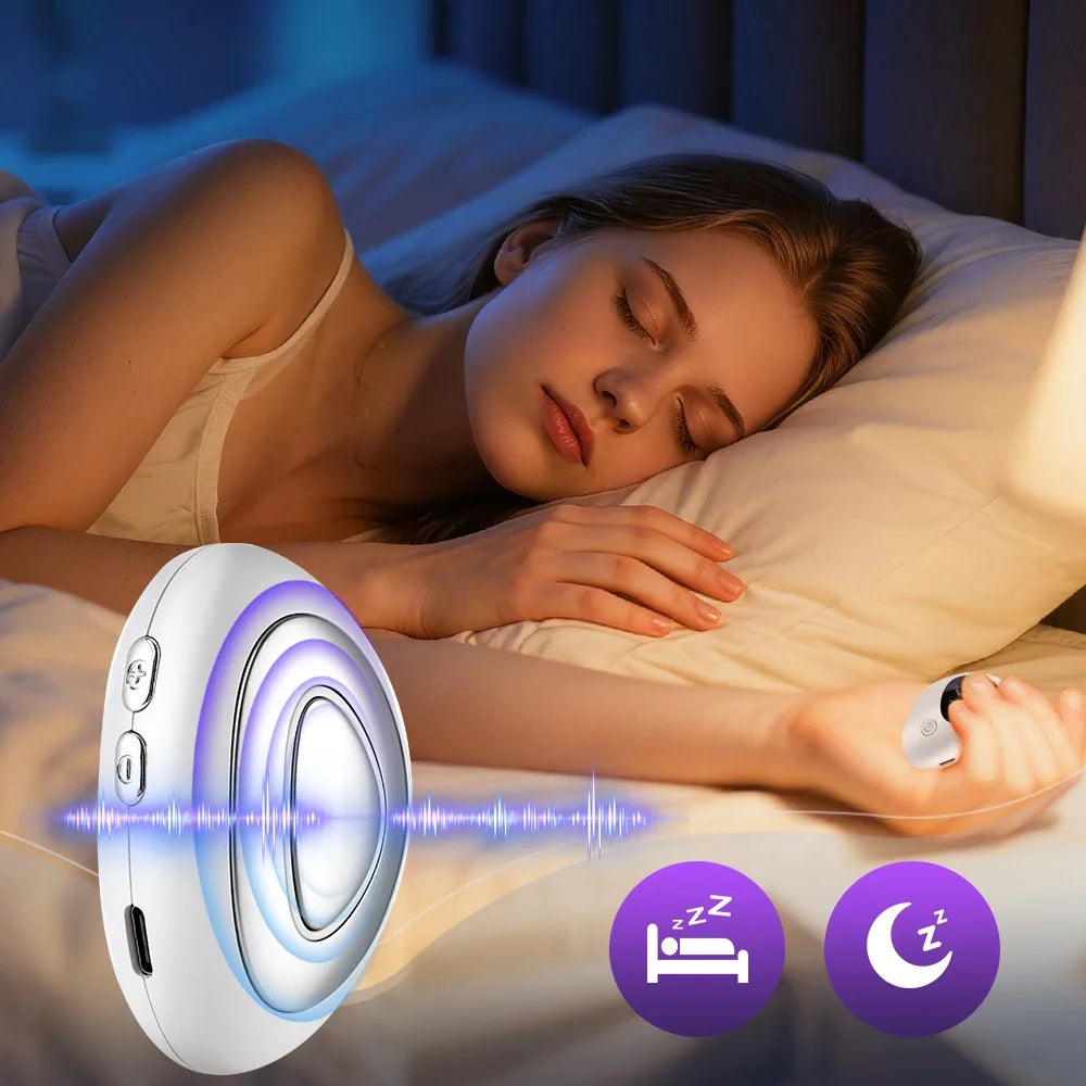 Microcurrent Handheld Sleep Aid and Stress Relief Device