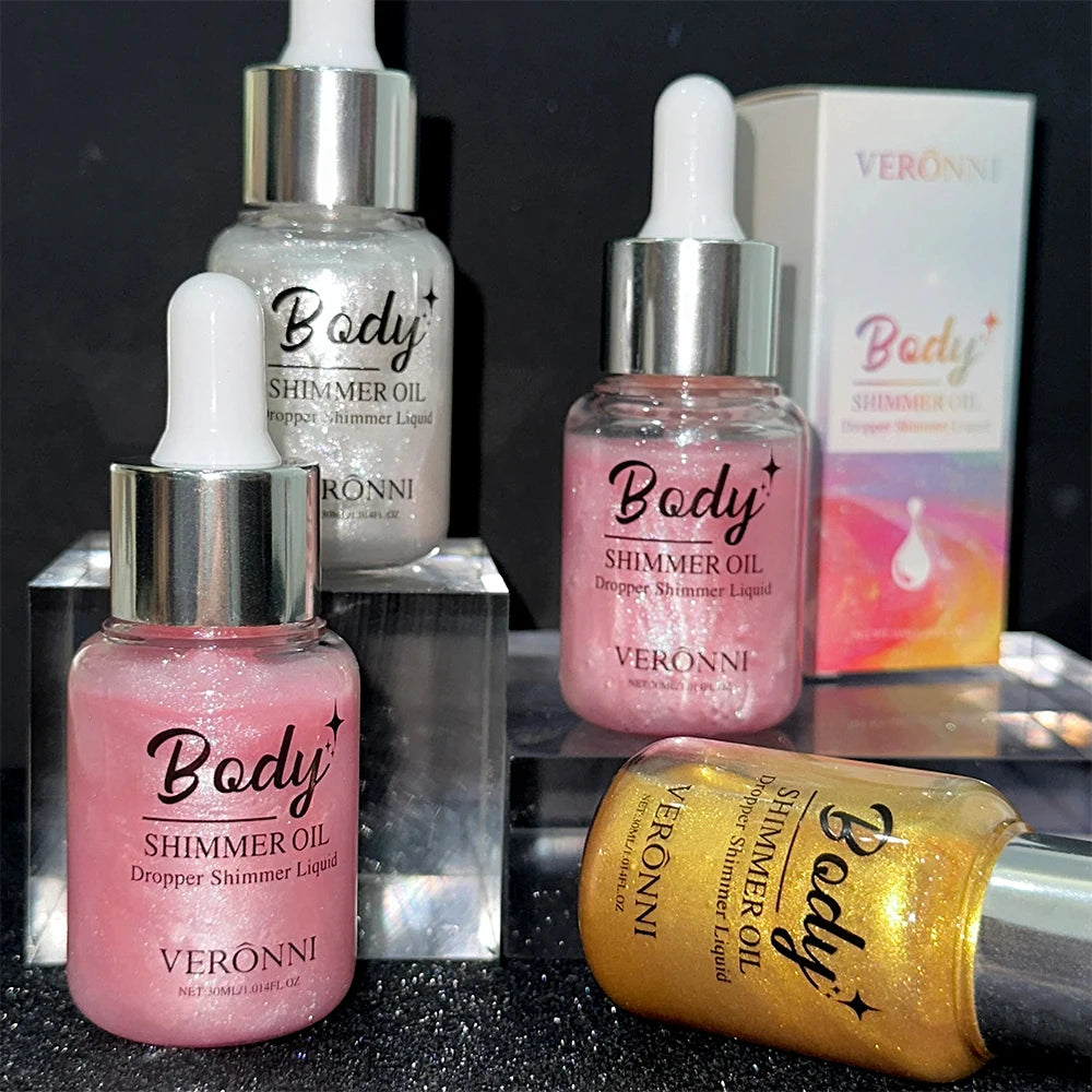 Liquid Shimmer Body and Face Highlighter - 12
