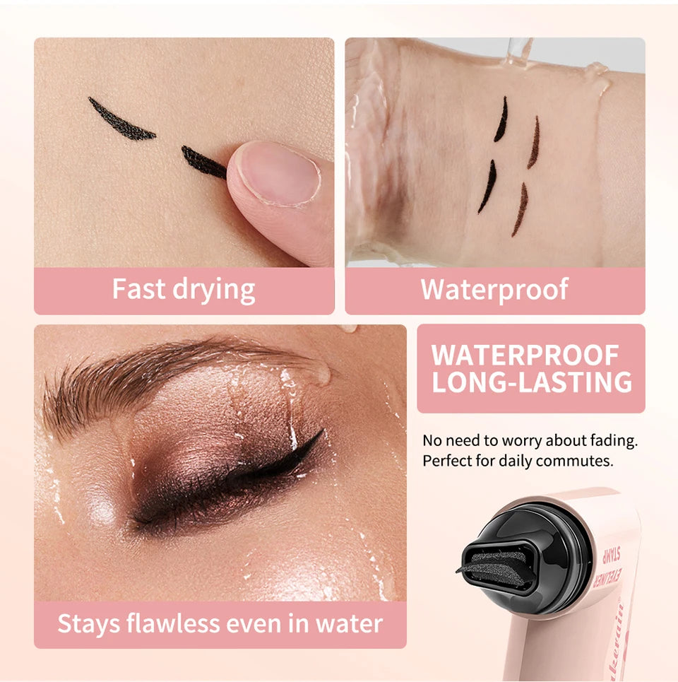 Waterproof Winged Eyeliner Stamp for Beginners