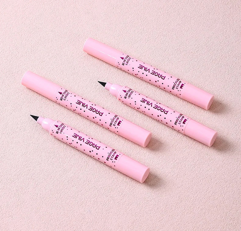2-in-1 Waterproof Freckle Stamp and Eyeliner Pen