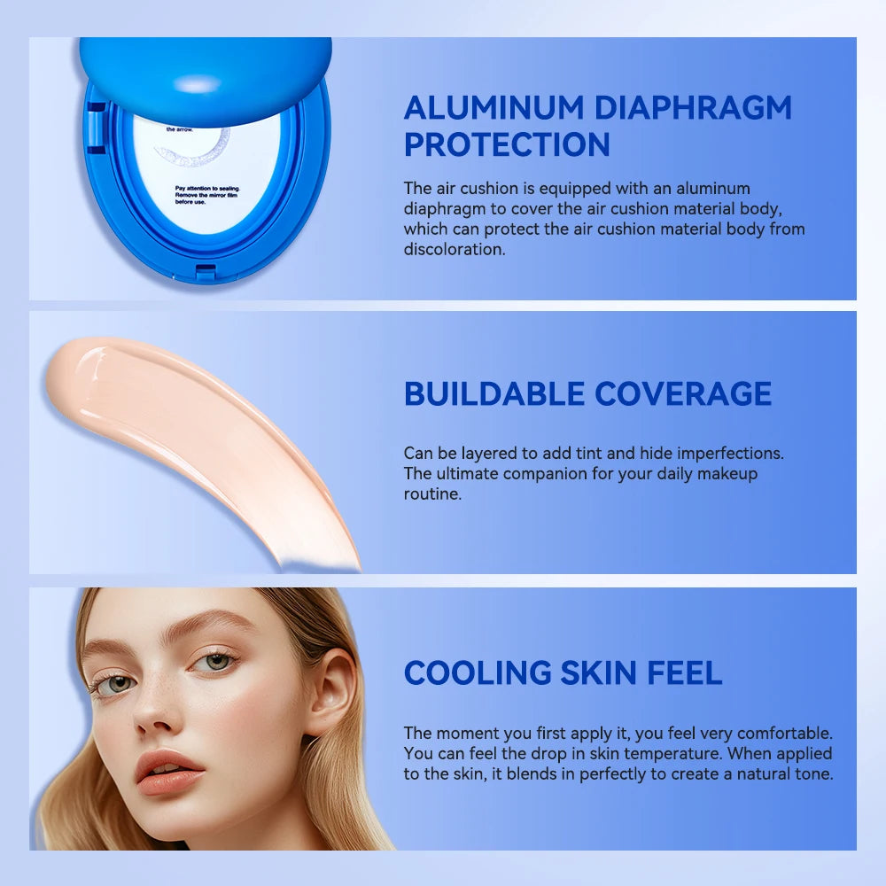 Long-Lasting Cooling Cushion Foundation with SPF