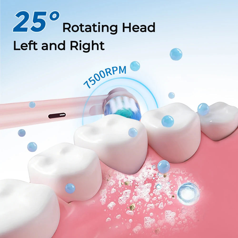Rechargeable Sonic Electric Toothbrush for Kids - 9