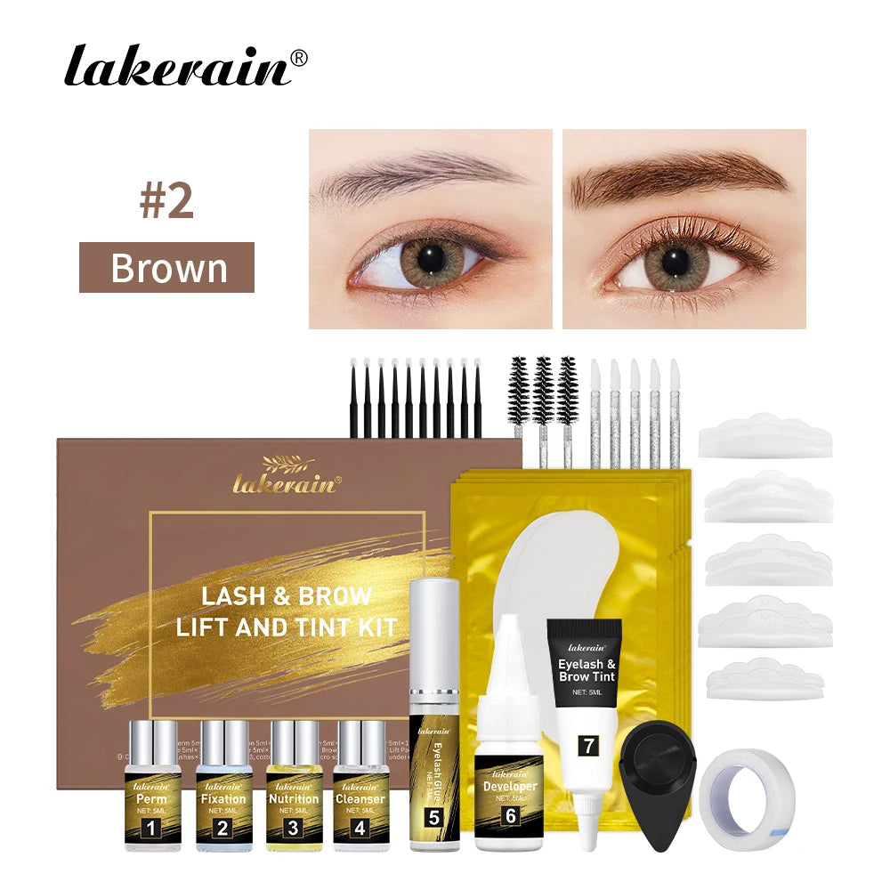 Professional Brow Lamination and Tinting Kit for Perfect Brows - 28
