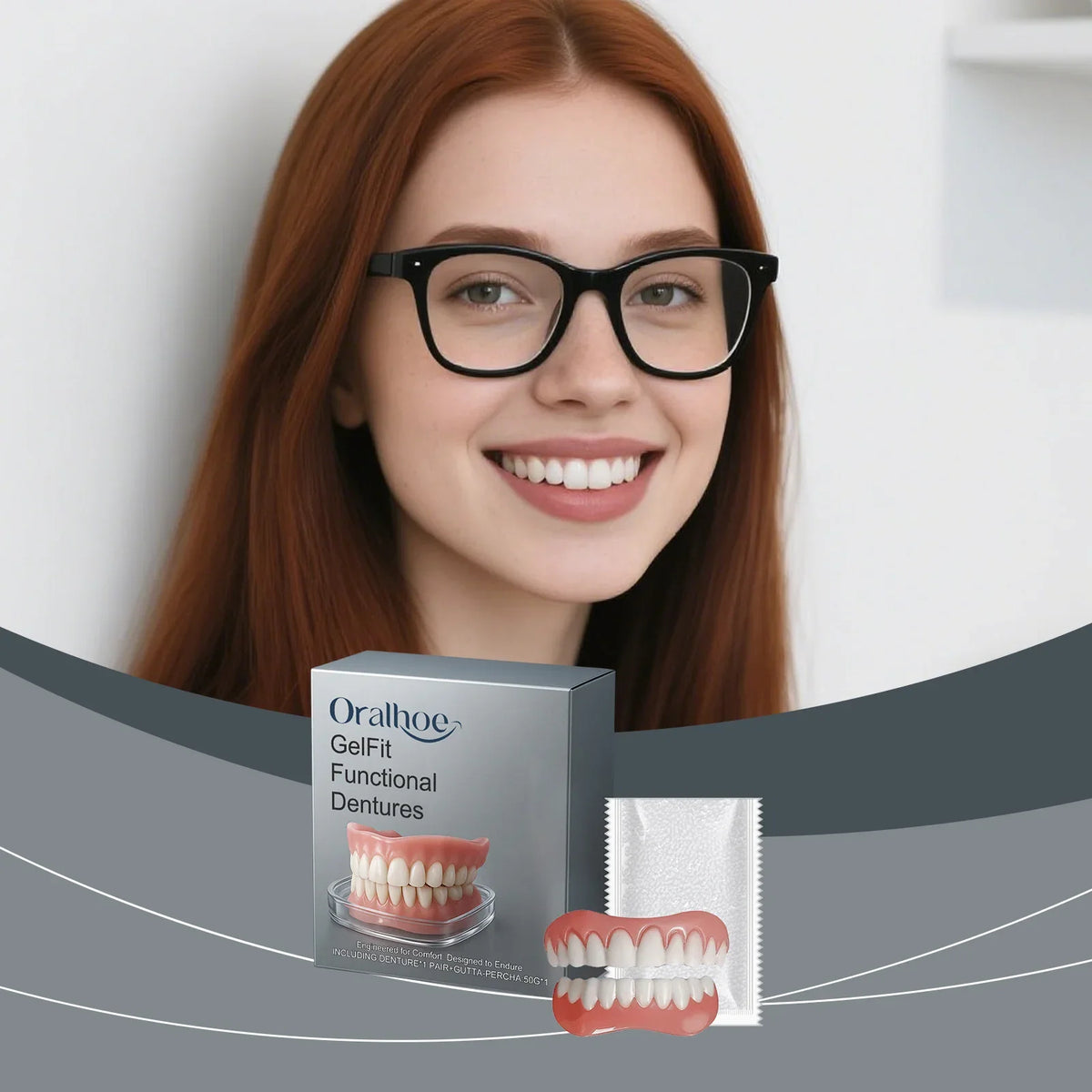 Temporary Cosmetic Smile Veneers for Gaps and Missing Teeth