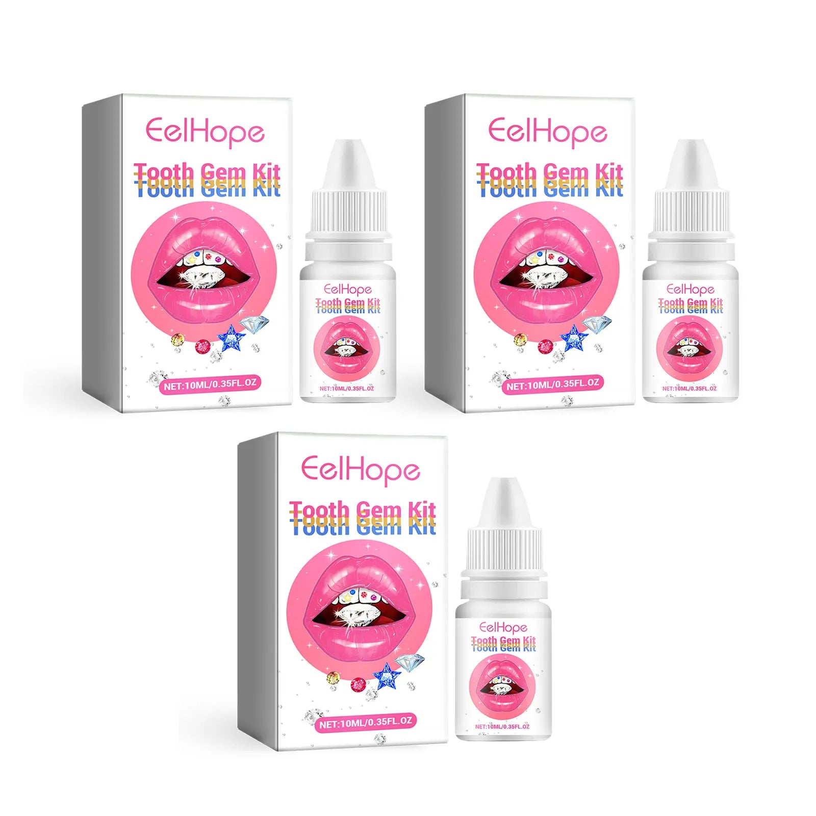 DIY Professional Tooth Gem Kit for Sparkling Dental Jewelry - 18