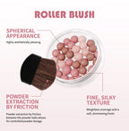 Shimmering Spherical Blush Powder Beads
