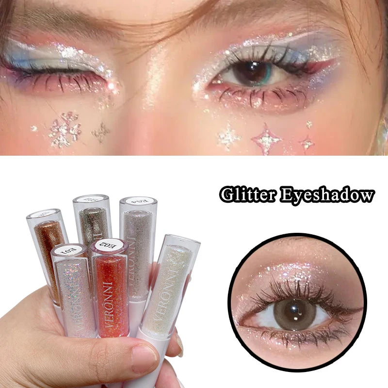 Waterproof Shimmer Liquid Glitter Eyeshadow