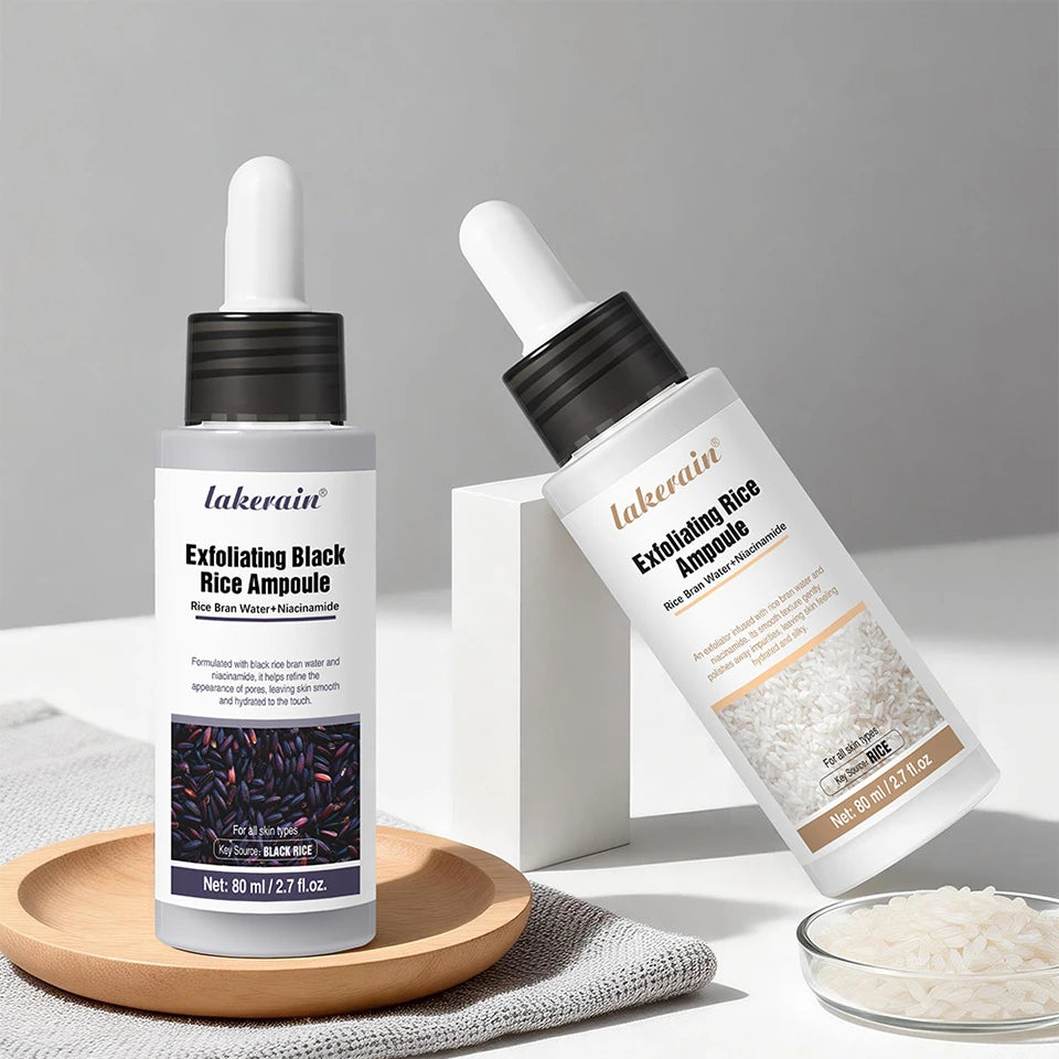 Exfoliating Rice Essence for Deep Pore Cleansing and Brightening