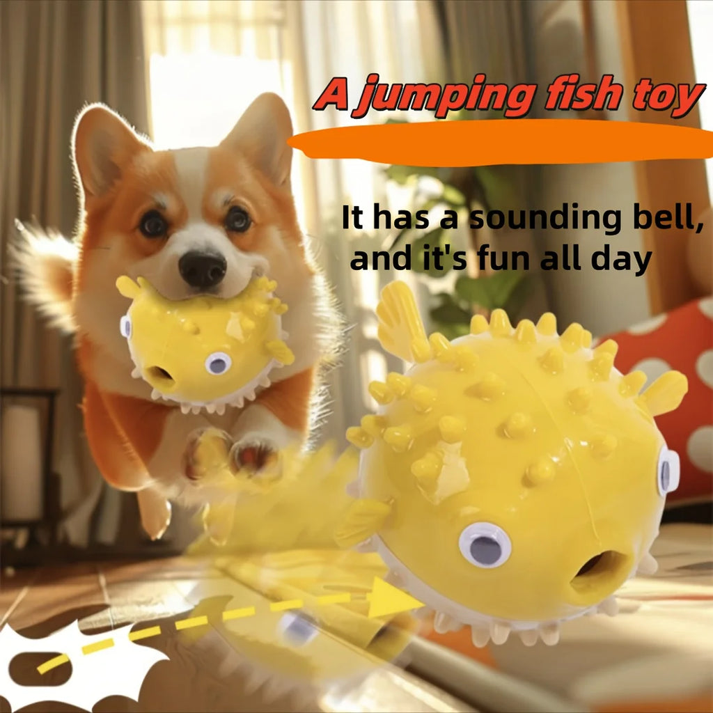Interactive Treat Dispensing Dog Toy