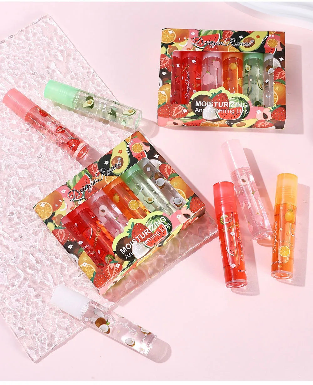 Fruit Roll-On Hydrating Lip Gloss Set