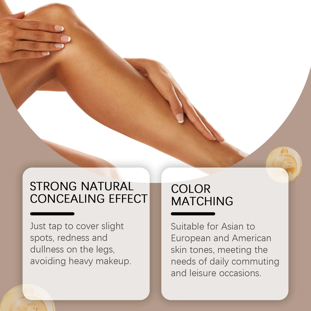 Waterproof Leg Makeup and Concealer Cream