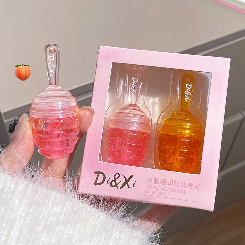 Hydrating Honey Pot Lip Oil for Soft Plump Lips