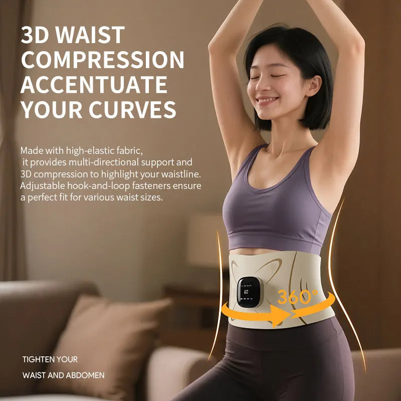 Abdominal Muscle Toning and Waist Massager Belt - 4